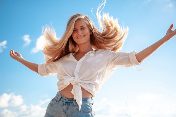 cabelo saudável